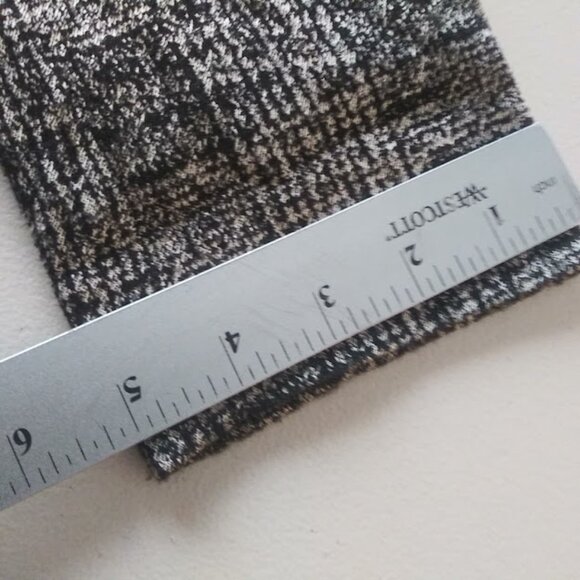 Nine West women's size 10 black and white tweed knit one button blazer jacket - Picture 10 of 15